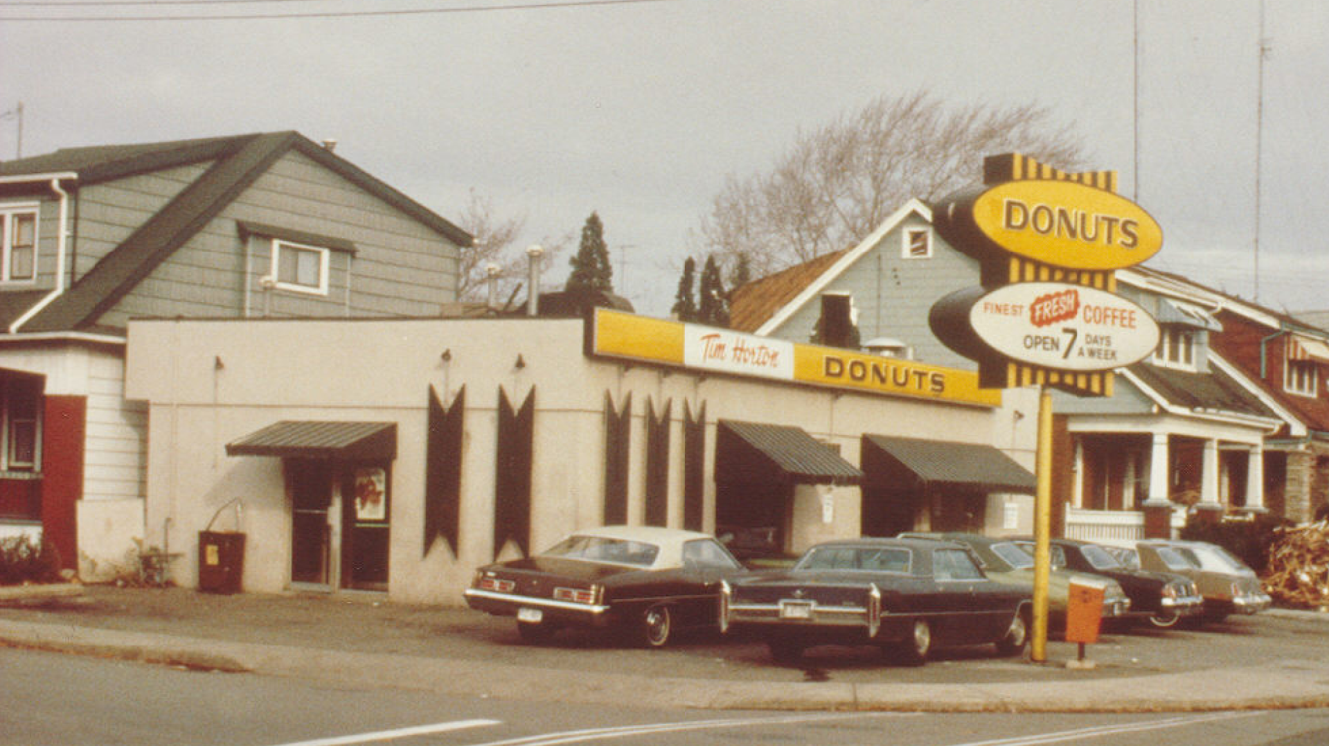 Tim Hortons tienda vintage